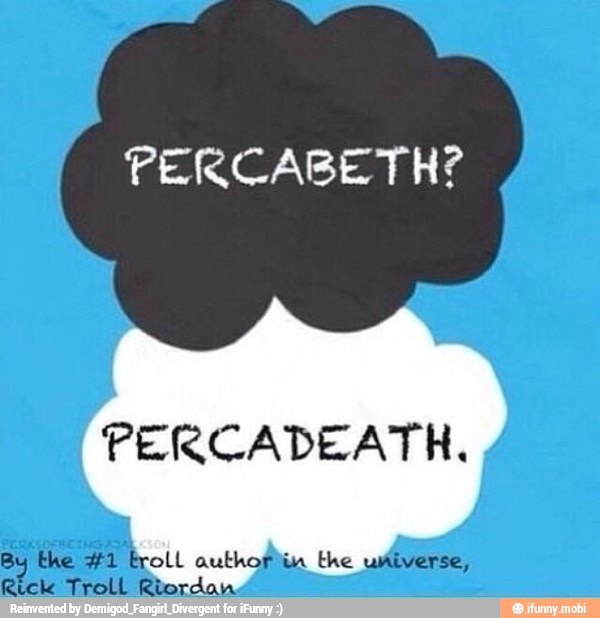 PERCADEATH.
By Phe i troll authofiin the diverse)
Rick Troll Riordan