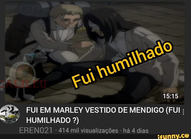FUI EM MARLEY VESTIDO DE MENDIGO (FUI HUMILHADO
ERENO21 414 mil visualizações - há 4 dias