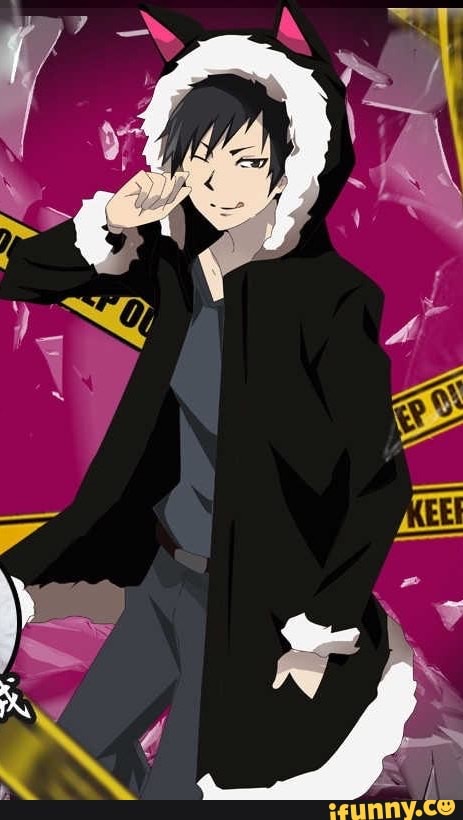 anime, animu, fanart, durarara, izaya