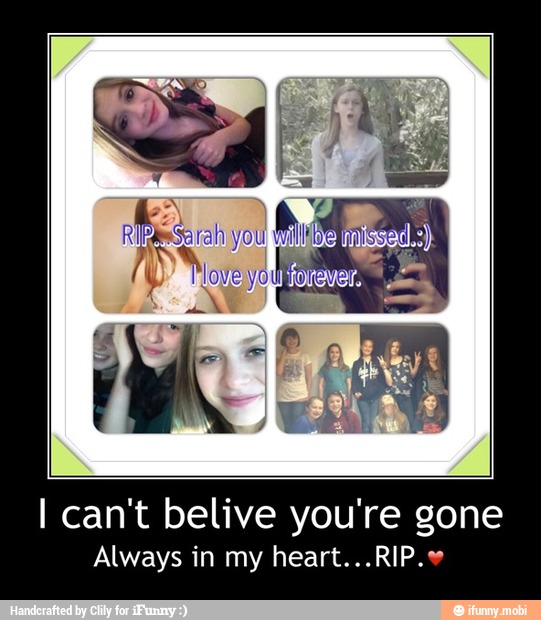I can't belive you're gone
Always in my heart...RIP.❤