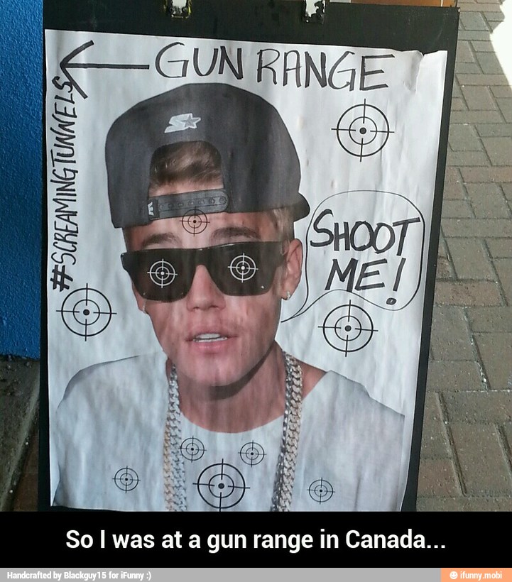 So I was at a gun range in Canada... - So I was at a gun range in Canada...