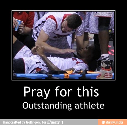 Pray for this
Outstanding athlete - Pray for this
Outstanding athlete