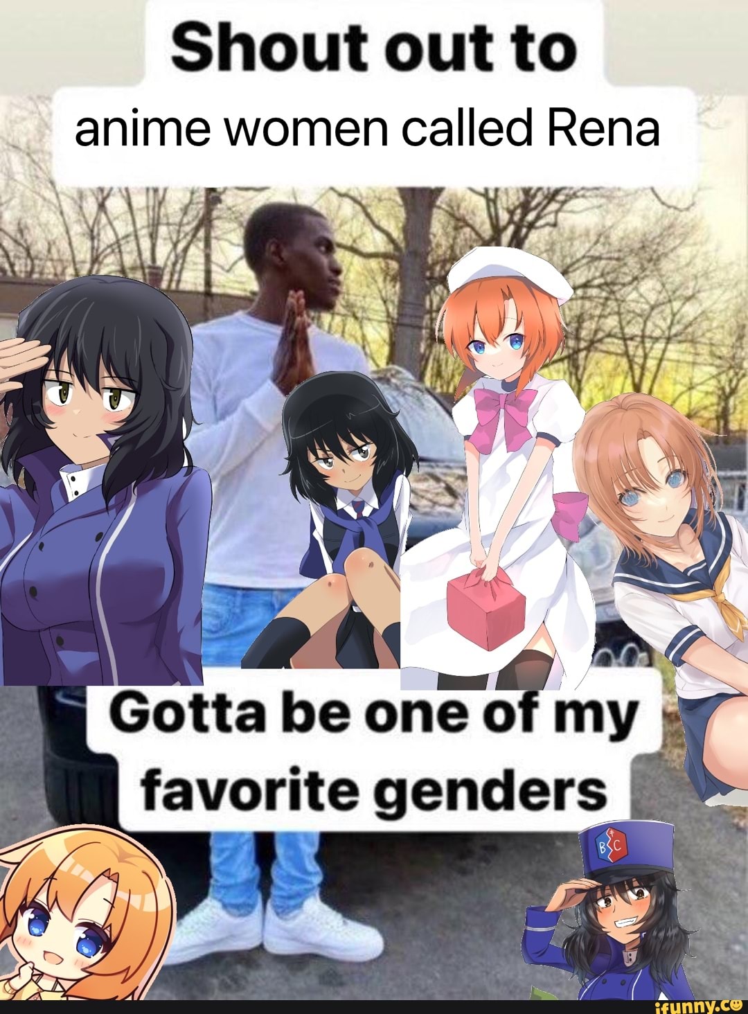 Gotta Be One Of My Favorite Genders Template