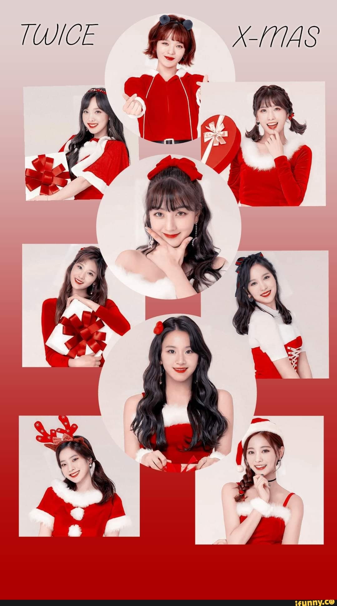twice, jihyo, mina, sana, dayhun, tzuyu, momo, chaeyoung, jeongyeon, nayeon, christmas