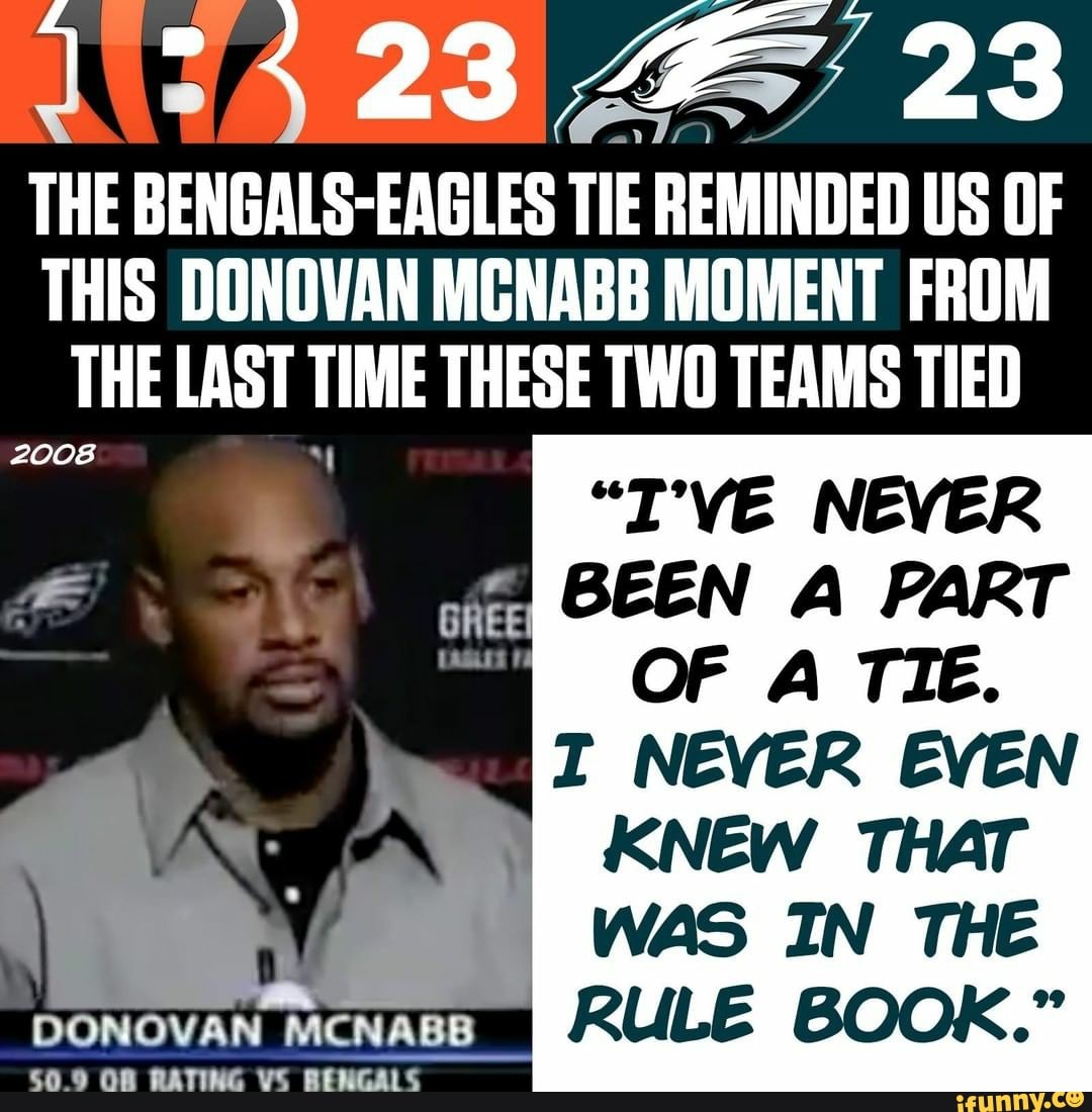 Flashback Friday: Eagles and Bengals tie in 2008