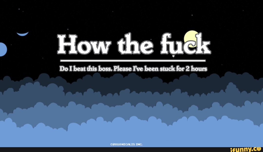Do I beat this boss. Please I've been stuck for 2 hours