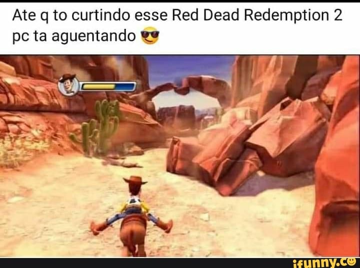 Ate q to curtindo esse Red Dead Redemption 2 pc ta aguentando