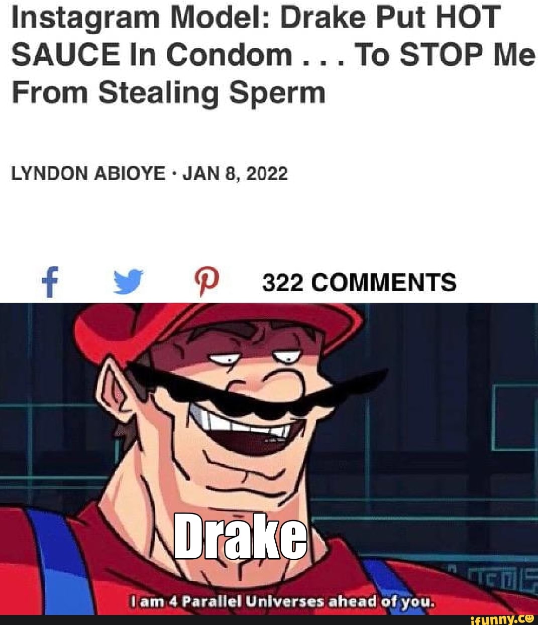 Instagram Model Drake Put HOT SAUCE In Condom... To STOP Me From