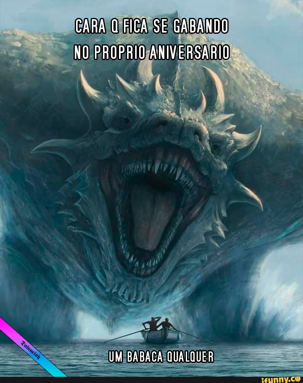 CARA Q FICA SE GABANDO NO PROPRIO ANIVERSÁRIO
UM BABACA QUALQUER
