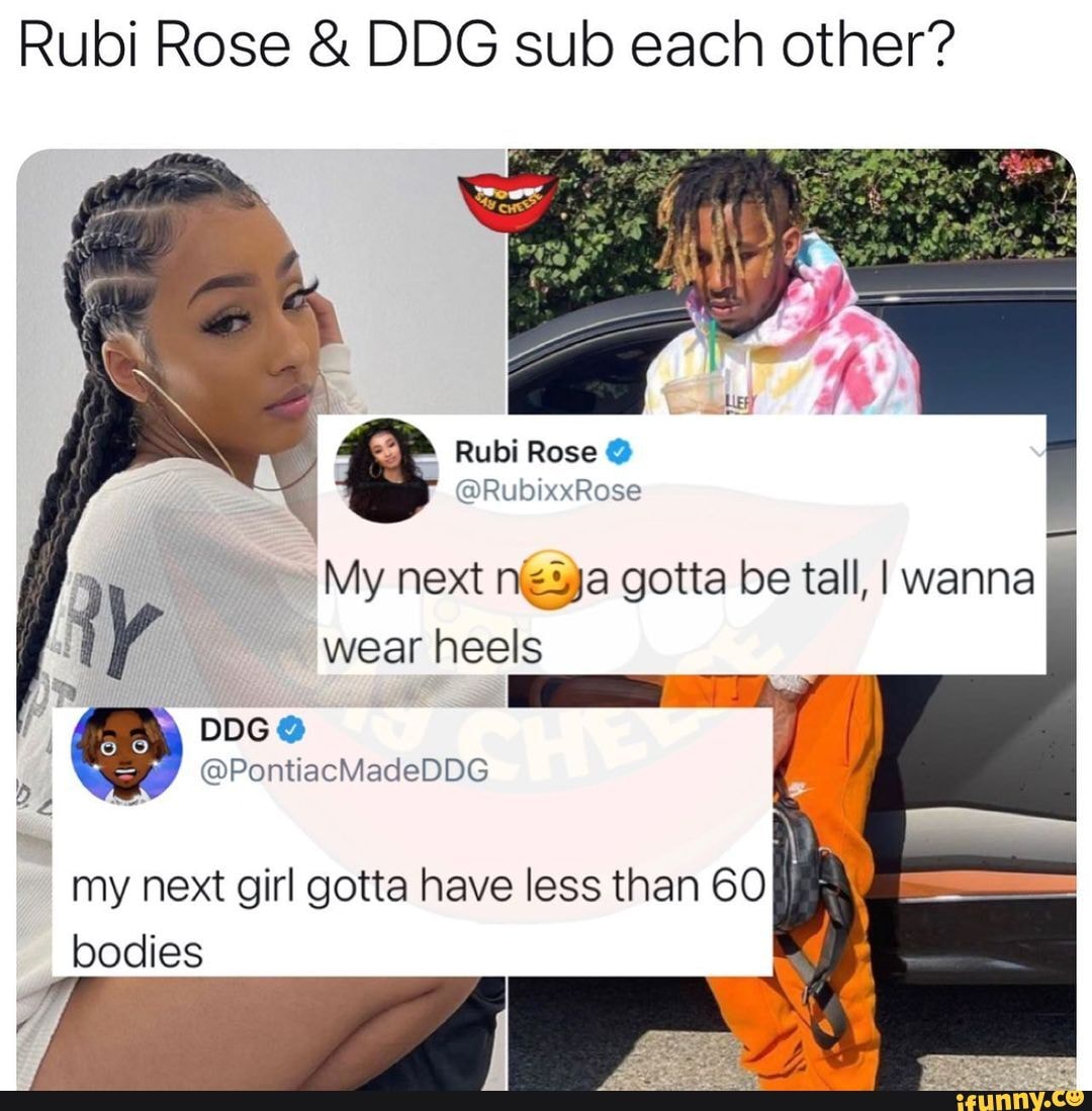 Rubi rose and ddg