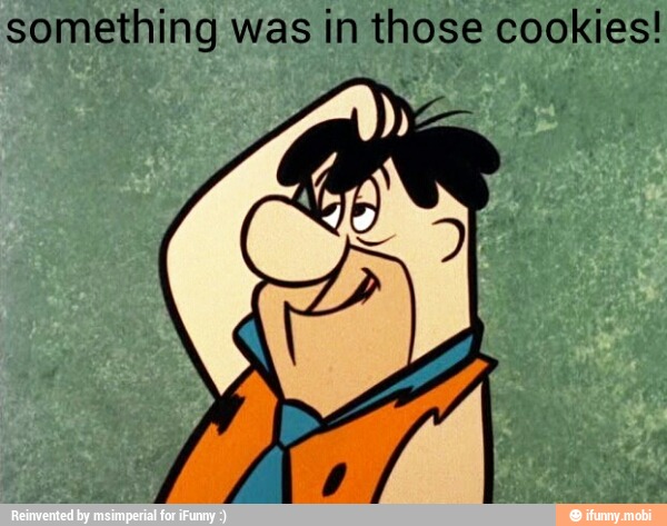 something was in those cookies!