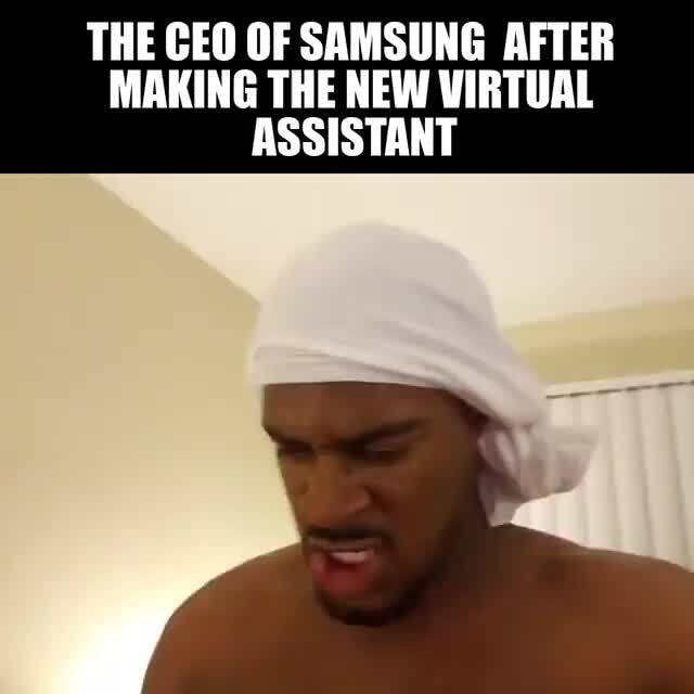 The Ceo Of Samsung After Making The New Virtual Assistant