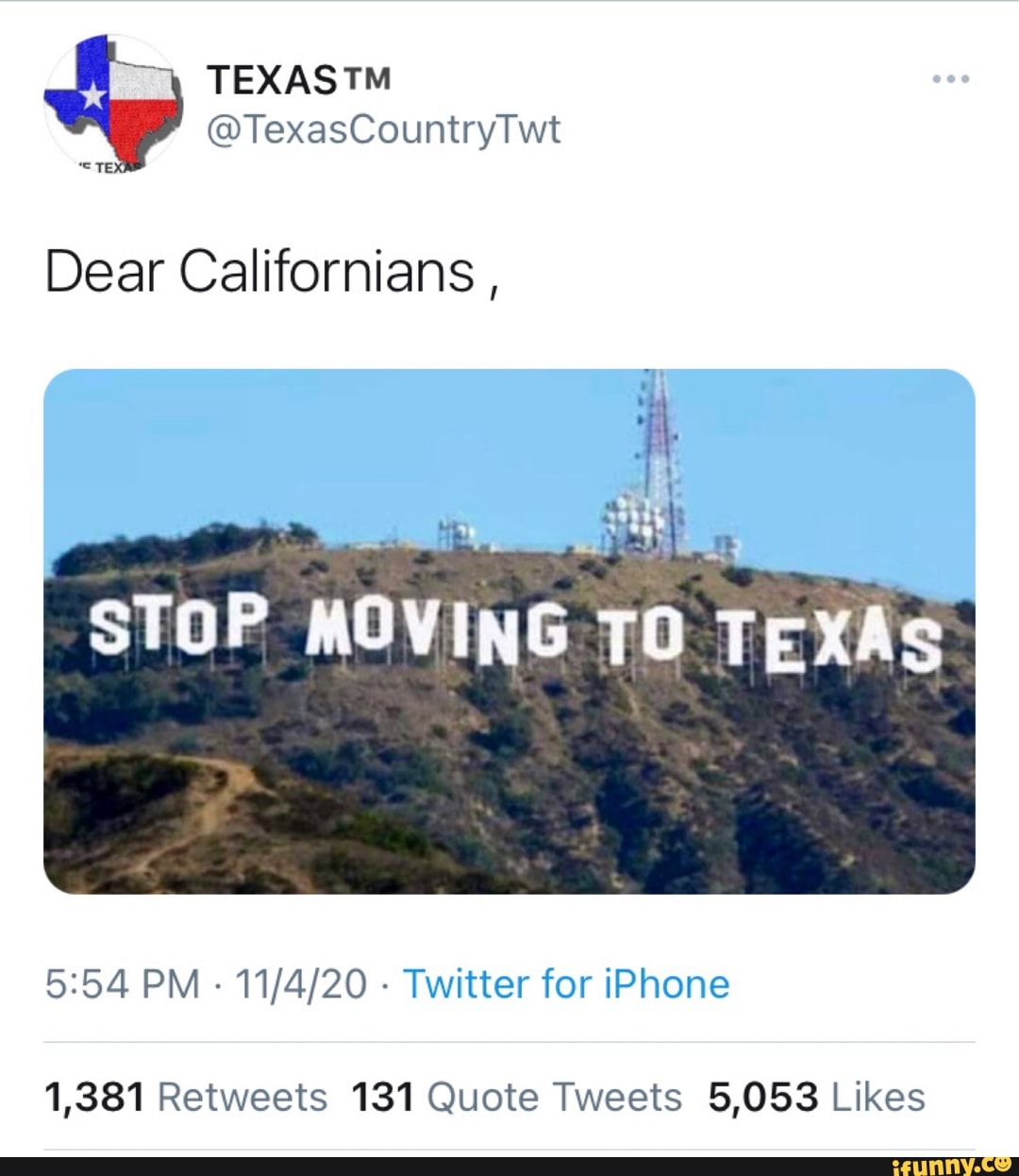 moving to texas