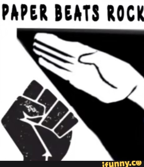 Paper Beats Rock Me Re
