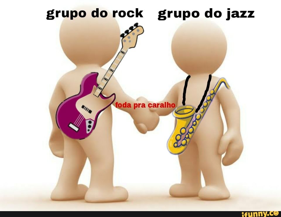 grupo do rock grupo do jazz