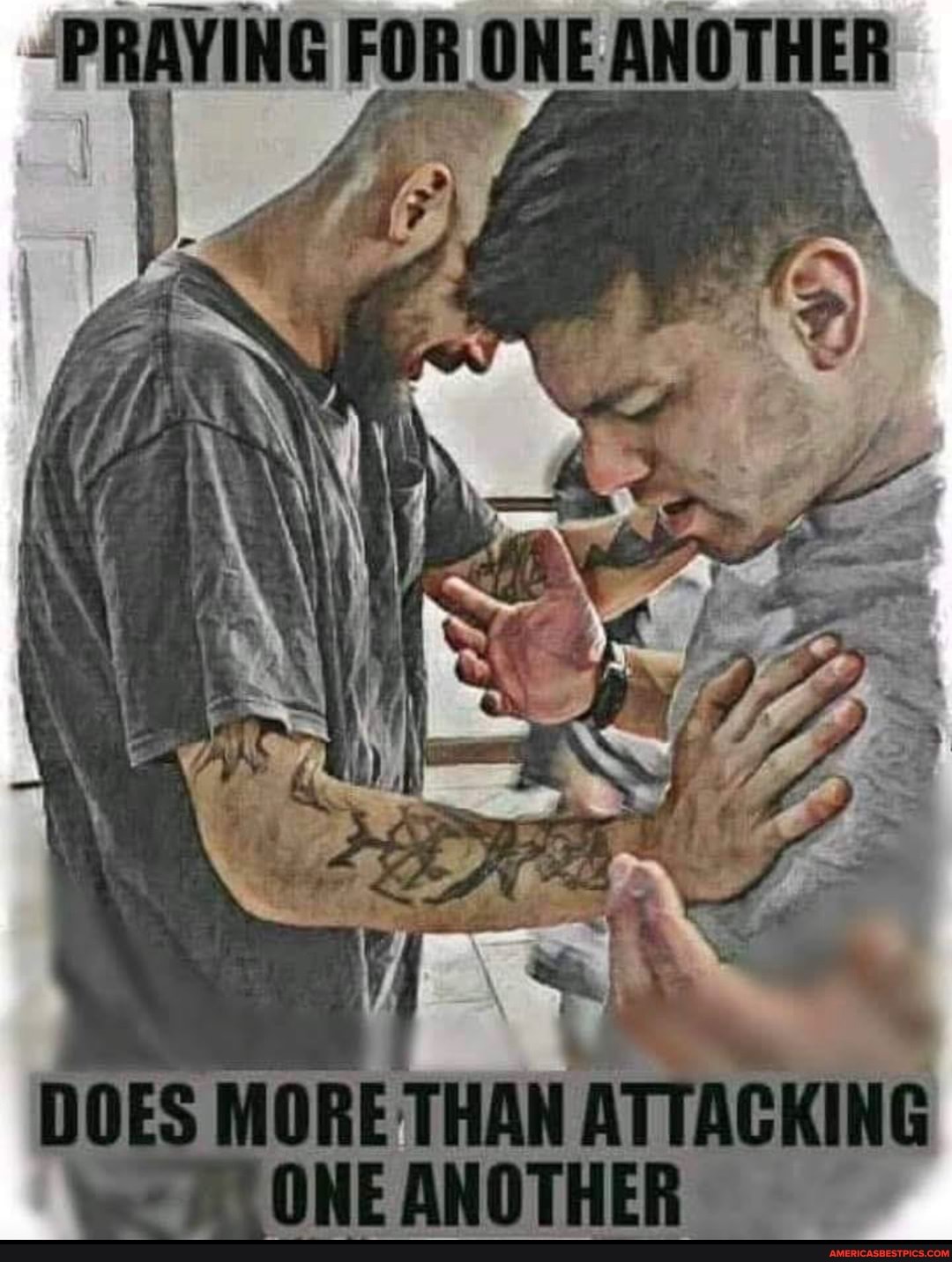 -PRAYING FOR ONE ANOTHER