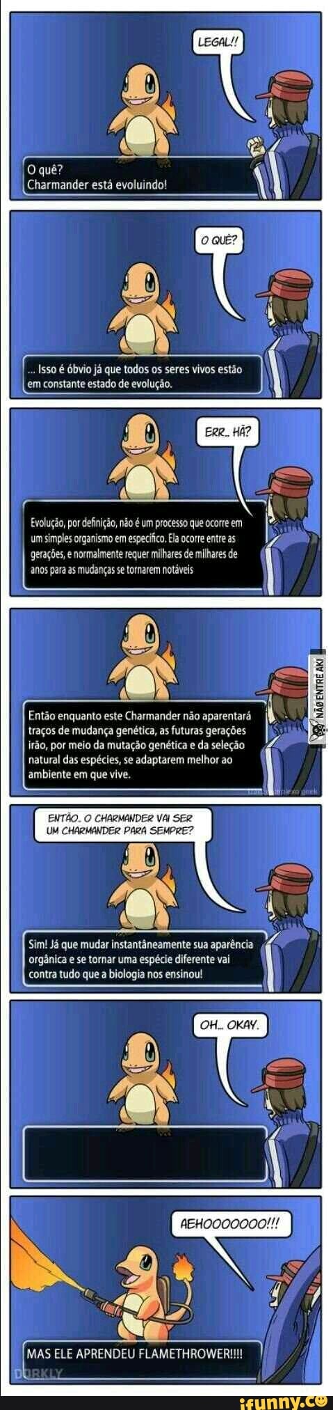 Isso é óbvio já que todos os seres vivos estão
em constante estado de evolução.
Evolução, por definição, não é um processo
um simples organismo em
especifica, Ela oc
gerações, e normalmente requer milhares de milares de
anos para as mudanças se tornarem notáveis