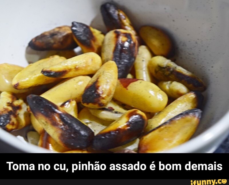 Toma no cu, pinhão assado é bom demais - Toma no cu, pinhão assado é bom demais