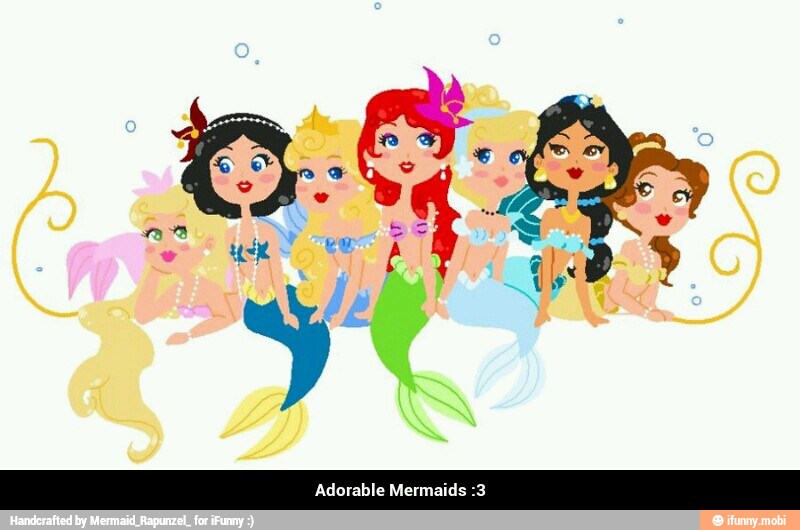 Adorable Mermaids :3