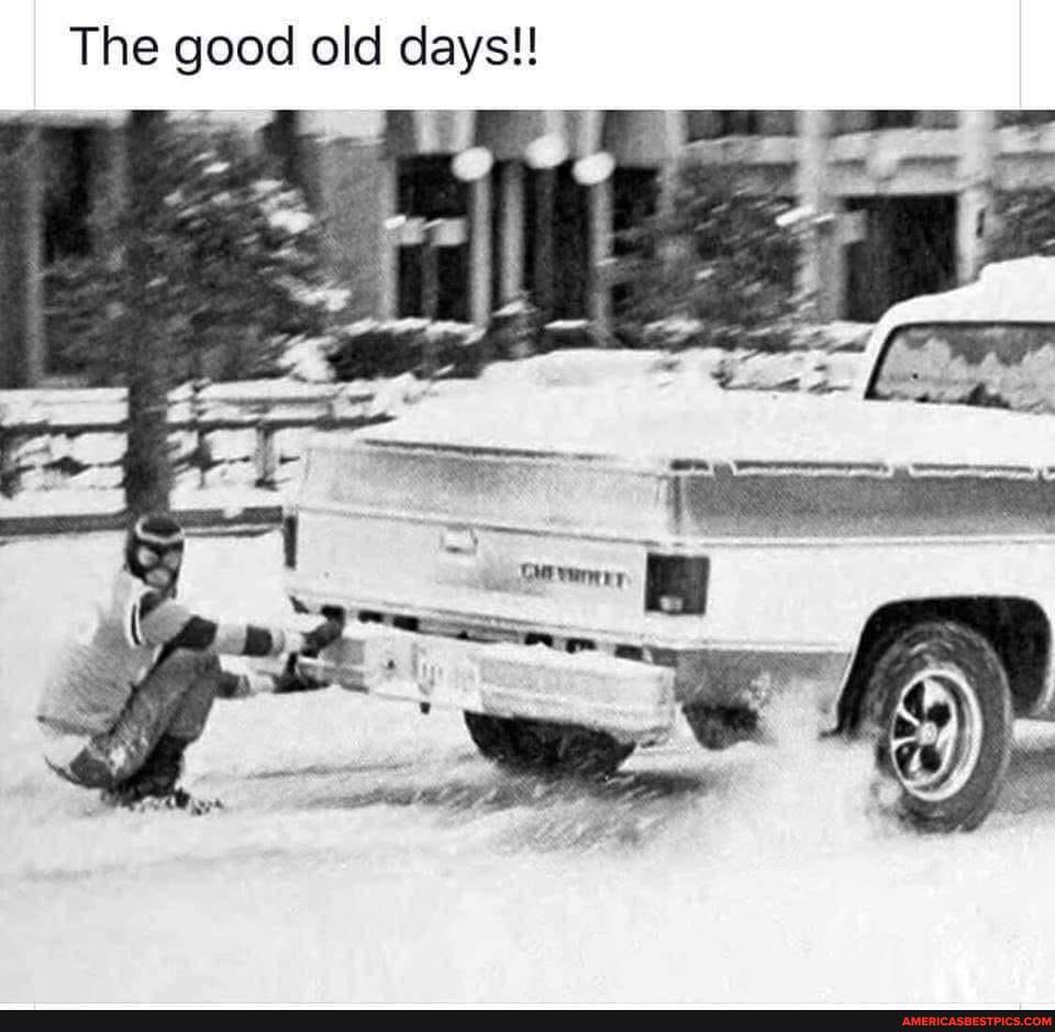 The good old days!!