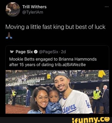 Mookie Betts & Brianna Hammonds Engaged After 15 Years of Dating