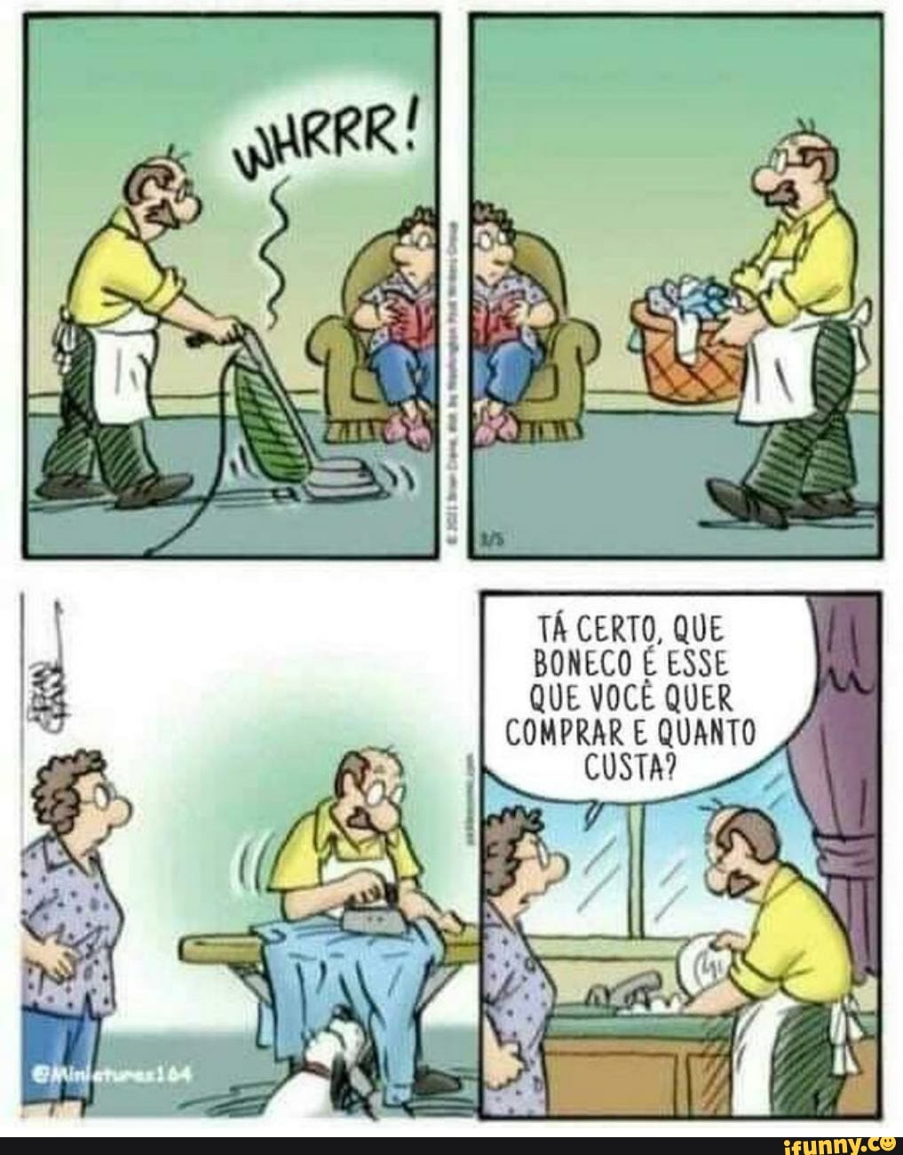 TÁ CERTO, QUE BONECO É ESSE
QUE VOCÊ QUER COMPRAR QUANTO