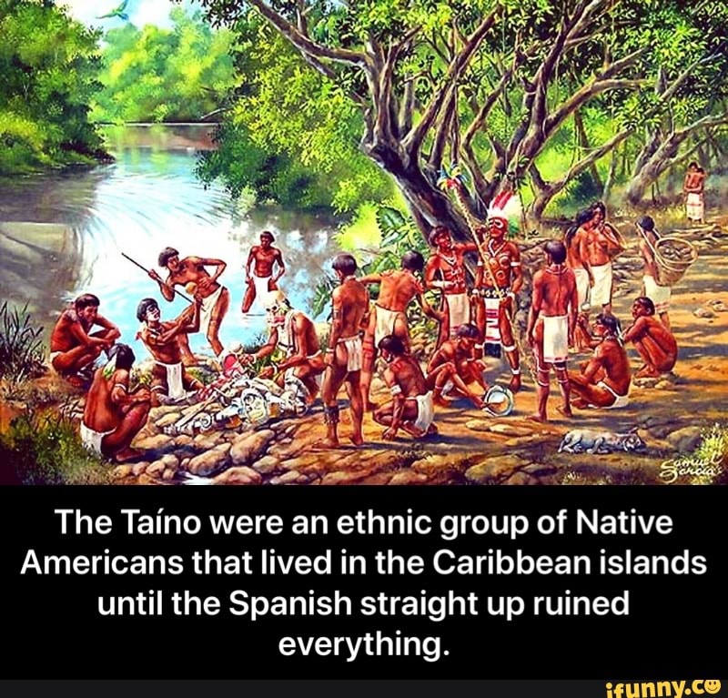 - The Taíno were an ethnic group of Native Americans that lived in the Cari...