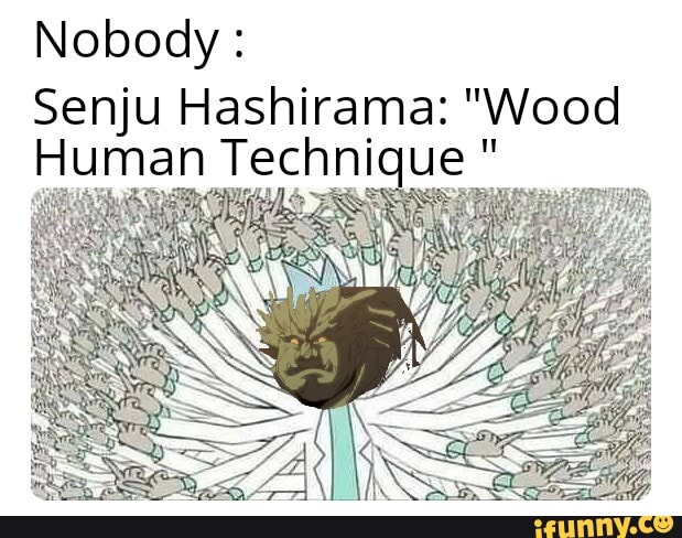 Nobody :
"Wood