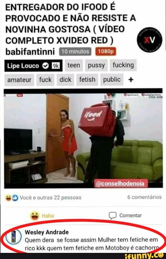 ENTREGADOR DO IFOOD É
PROVOCADO E NÃO RESISTE A
NOVINHA GOSTOSA VÍDEO
COMPLETO XVIDEO RED babifantinni (is
Lipe Louco eke teen pussy fucking
Wesley Andrade
Quem dera se fosse assim
Mulher tem fetiche em
rico kkk quem tem fetiche em Motoboy é cachor
