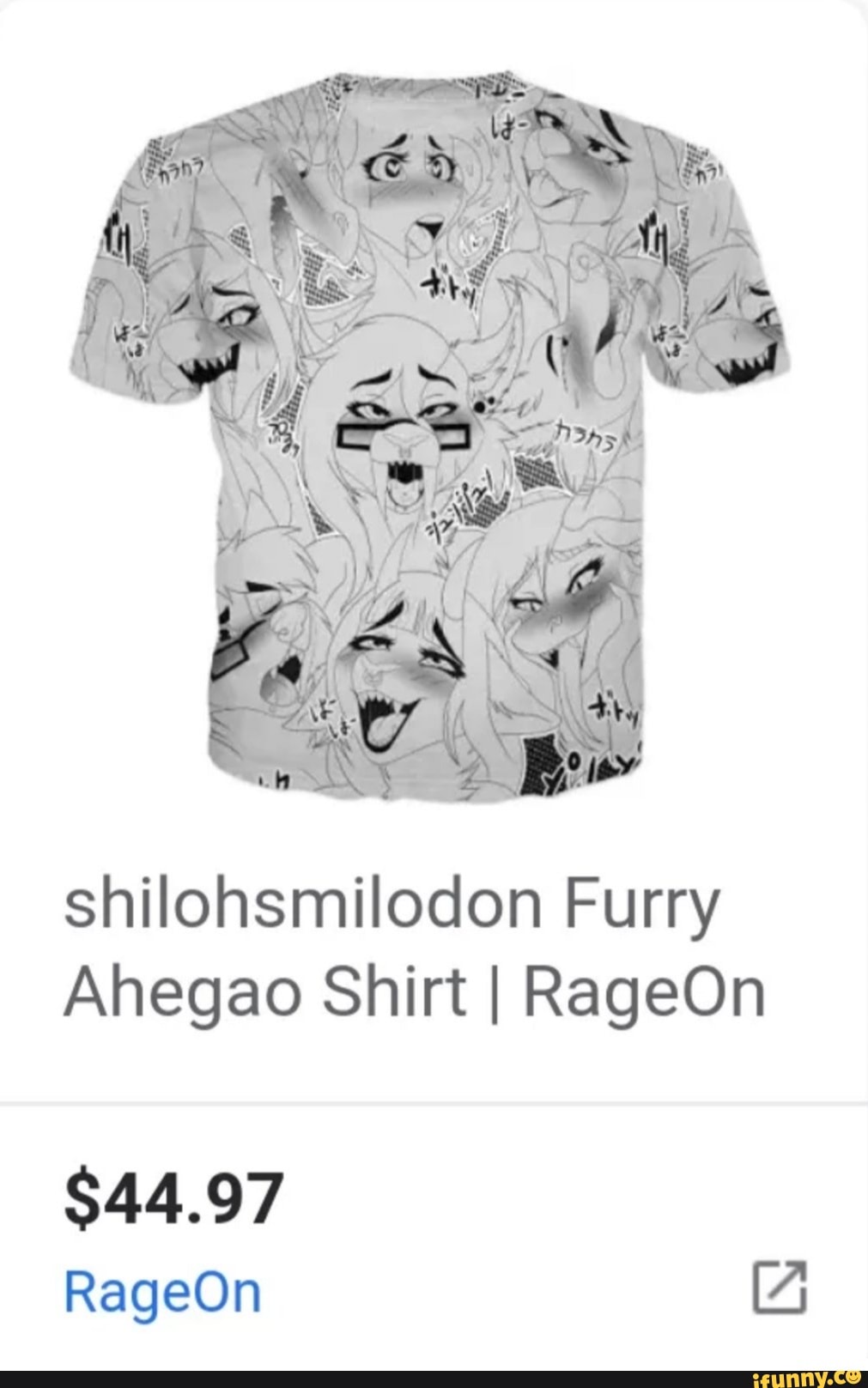 furry aheago shirt