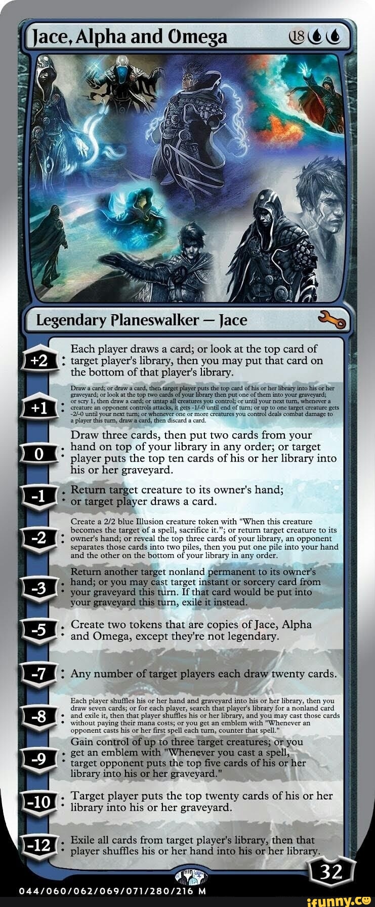 Legendary Plan Jace Each player draws a card; or look at the top card of target Legendary Plan Jace Each player draws a card; or look at the top card of target