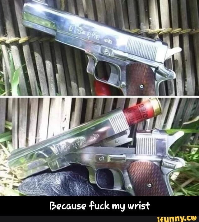 Because fuck my wrist - Because fuck my wrist