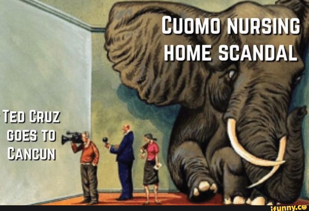 CUOMO NURSING HOME SCANDAL
TED CRUZ GOES TO CANCUN