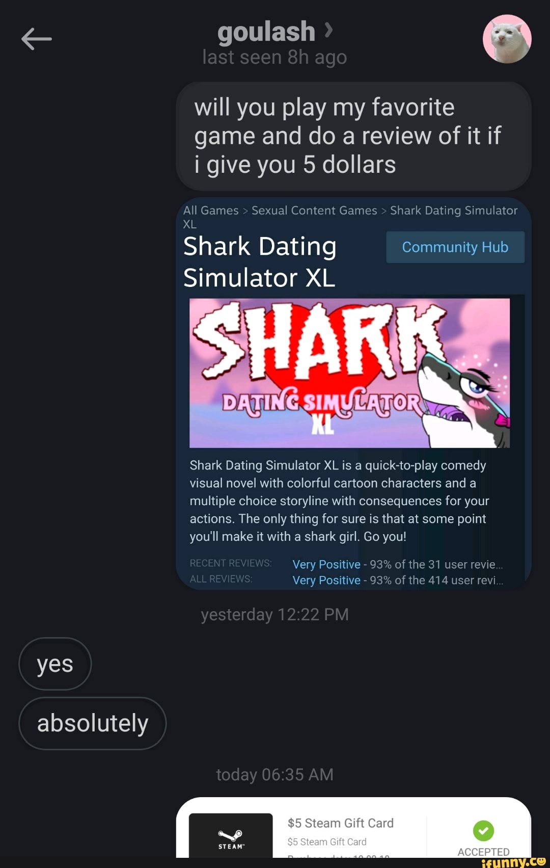 Simulator shark dating A Shark