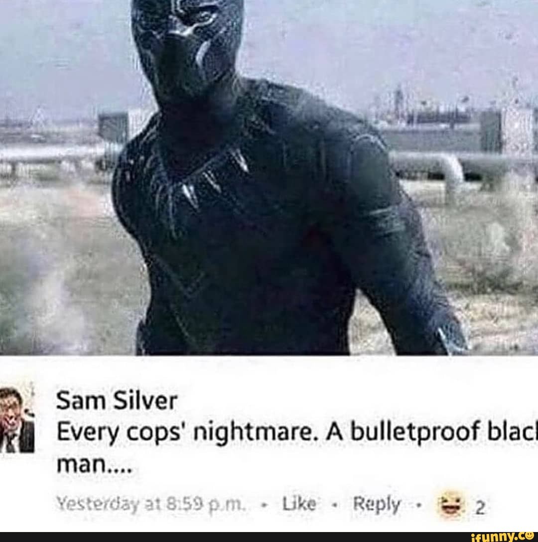 Nigger Man Black Panther Meme