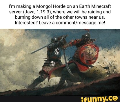 I'm making a Mongol Horde on an Earth taft server (Java, 1.19.3), where ...