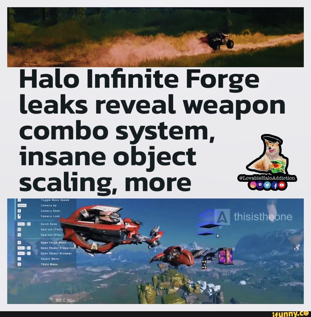 Halo Infinite Forge Leaks Reveal Weapon Combo System, Thisisthobne Of ...