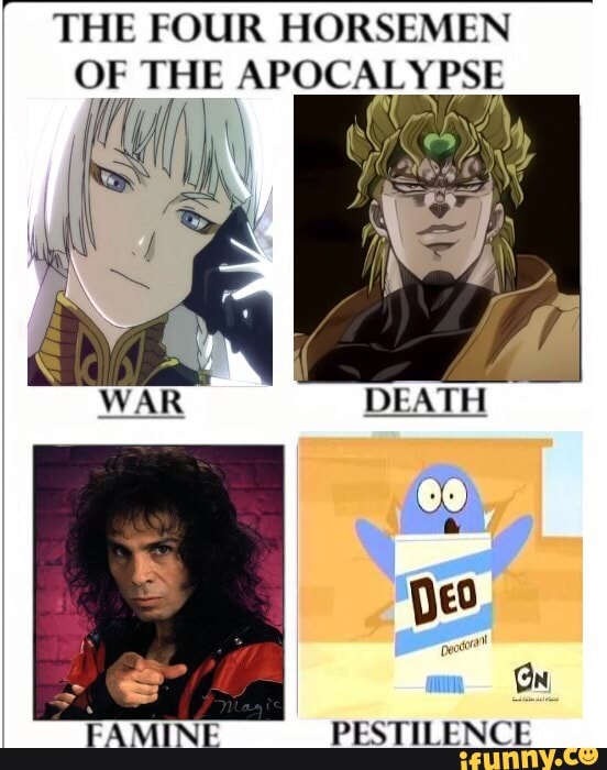 four horsemen of the apocalypse anime