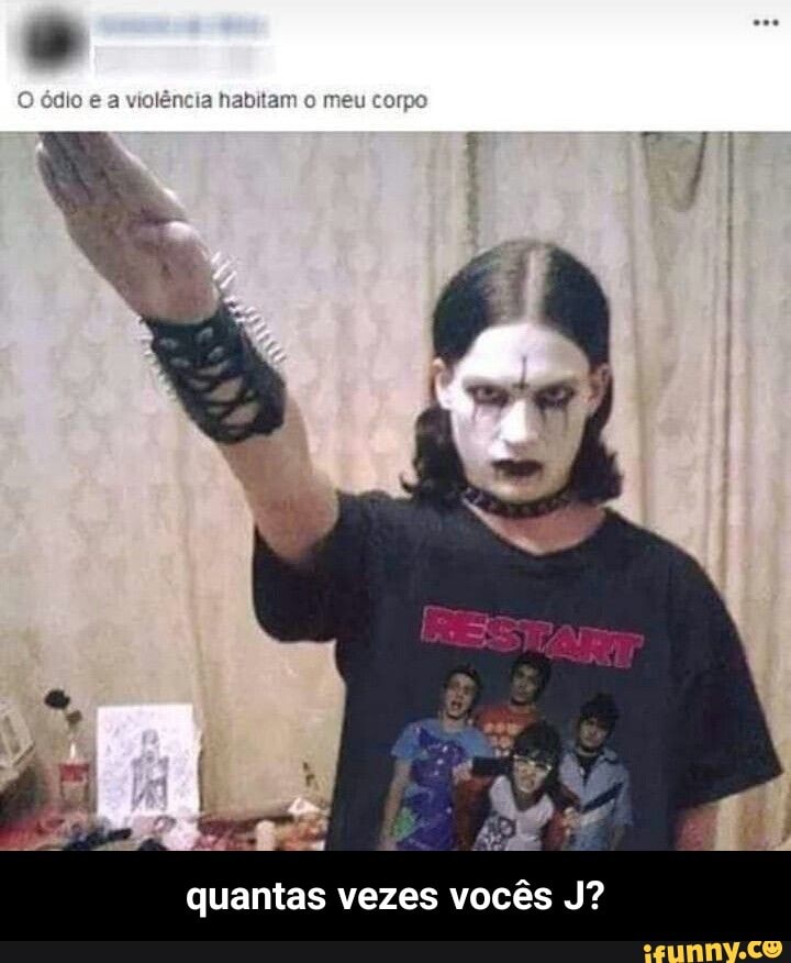 dio e a violência habitam o meu corpc
quantas vezes vocês J? - quantas vezes vocês J?