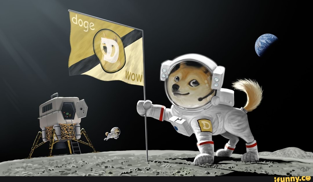 doge, dogecoin, to, the, moon, tothemoon