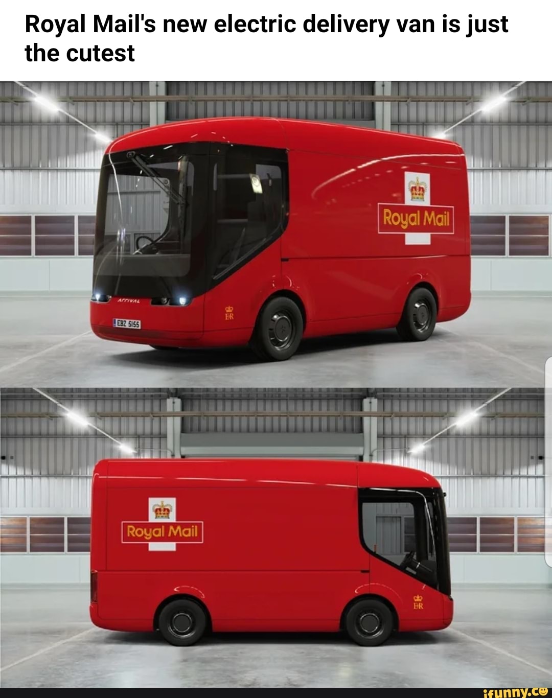 Royal Mail's new electric delivery van is just
Mai
the cutest
I Royal Mail