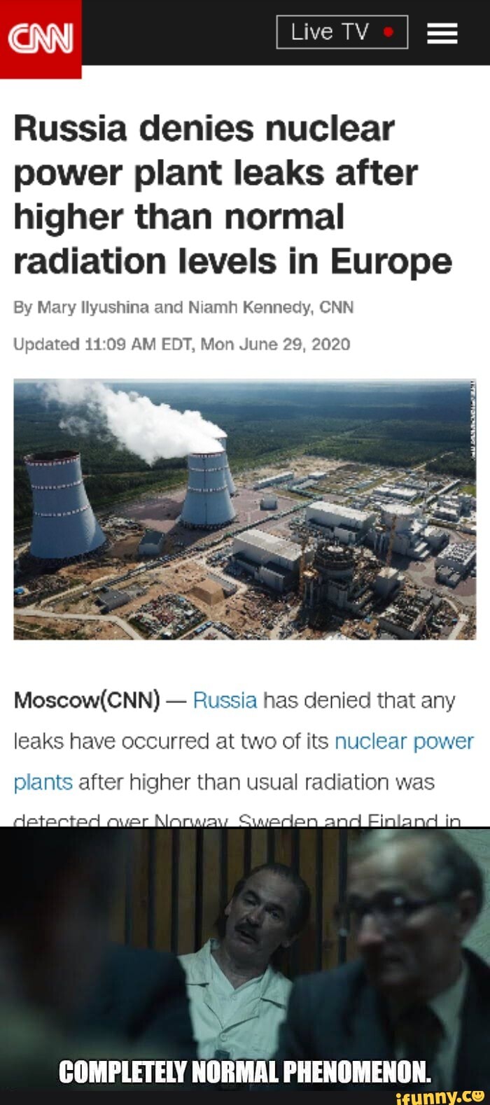 Russia Denies Nuclear Power Plant Leaks After Higher Than Normal ...