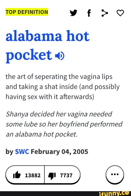 alabama hot pocket 49 the art of seperating the vagina lips and taking a sh...