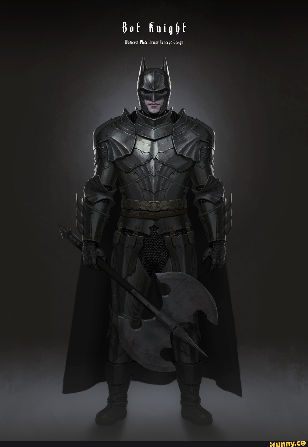 Bat finight Wedicval Plate Armor Concept Oesign - iFunny Brazil
