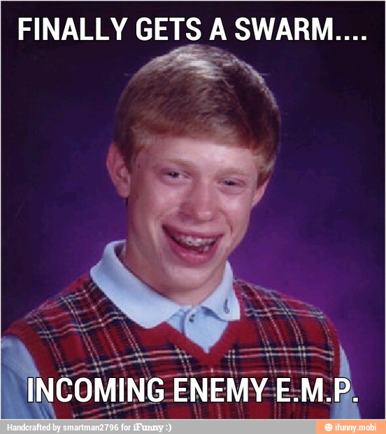 FINALLY GETS A SWARM....