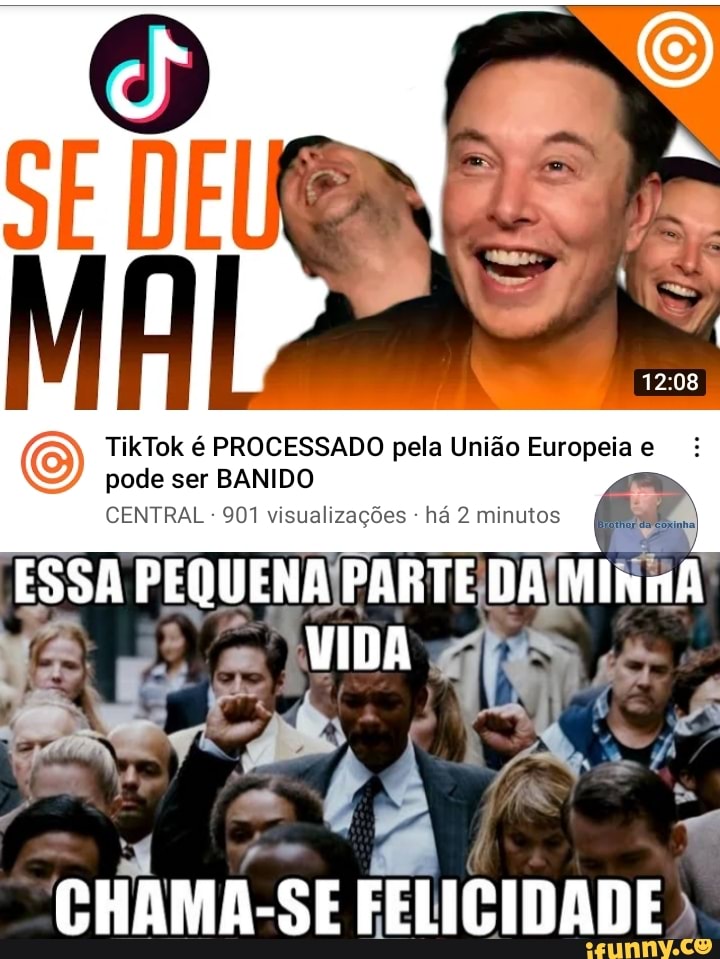 TikTok é PROCESSADO Pela União Europeia E : Pode Ser BANIDO CENTRAL ...