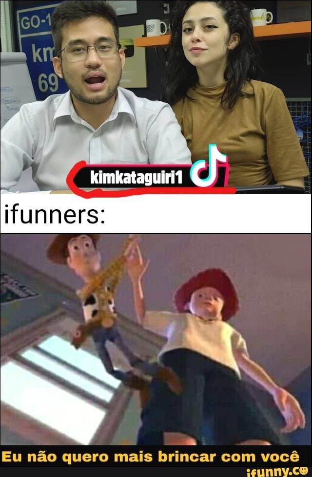 ifunners:
Eu não quero mais brincar com você