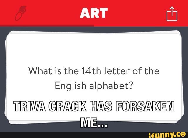 what-is-the-14th-letter-of-the-english-alphabet