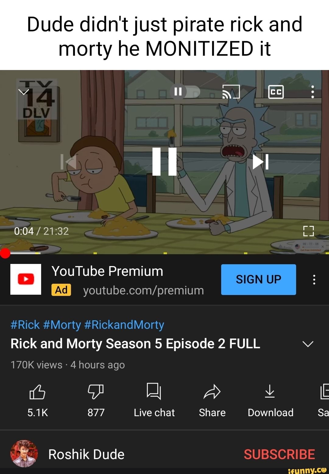 youtube rick and morty season 2