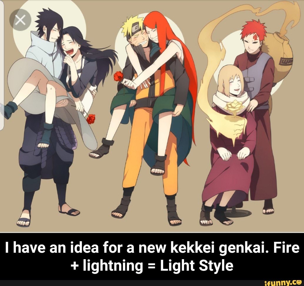 L Have An Idea For A New Kekkei Genkai Fire Lightning Light
